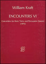 Encounters #6 Perc Ensemble Score and Parts cover